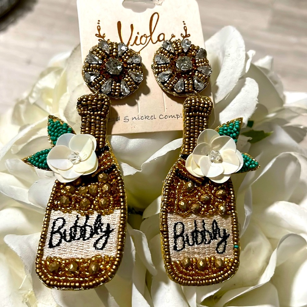 Champagne earring’s